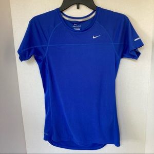 Nike blue running top